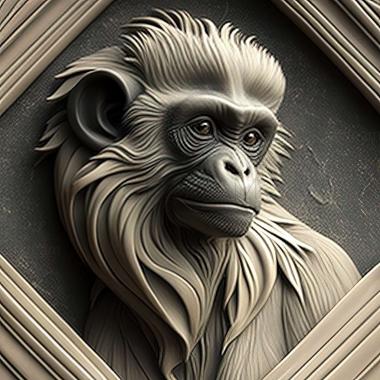 3D модель Piliocolobus foai (STL)